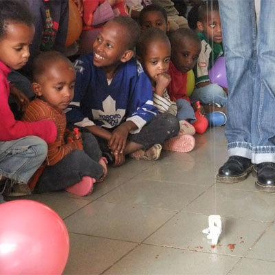 La oveja Pepi en Etiopia